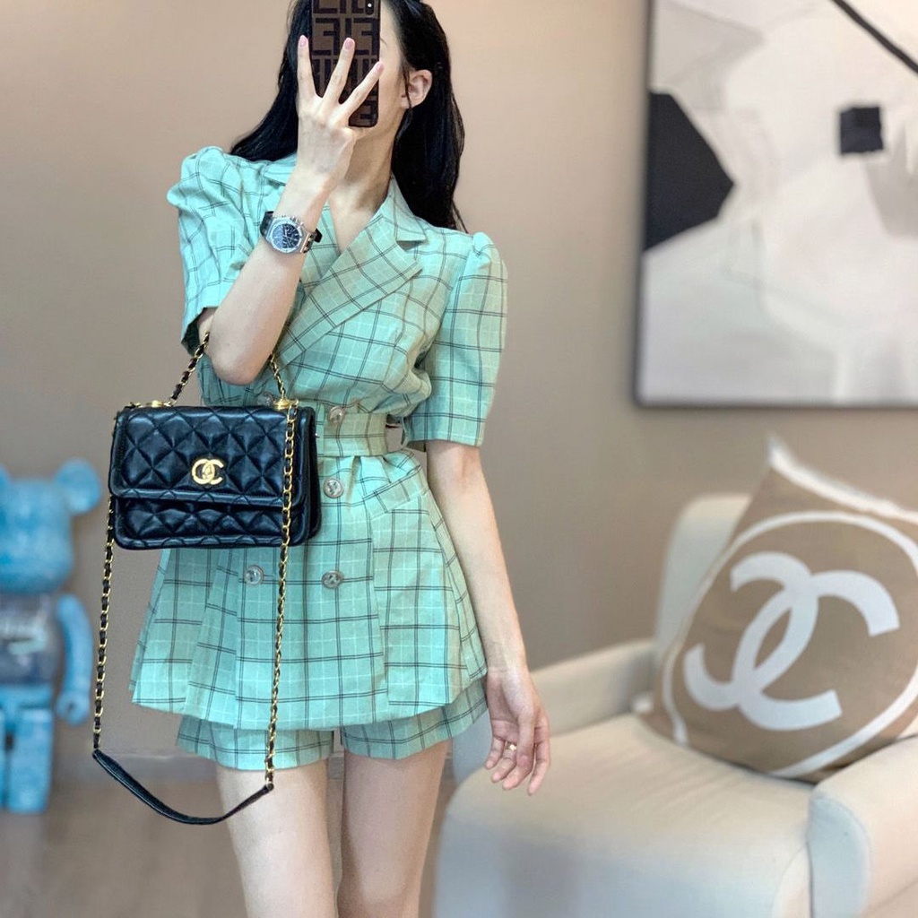 Bộ Đồ Vest Thời Trang Mùa Hè 2022 Cao Cấp Phong Cách Mới Cho Nữ