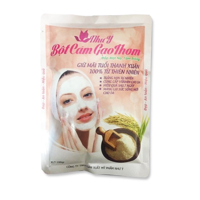 Tinh bột đắp mặt Cám Gạo Thơm Như Ý 100gr