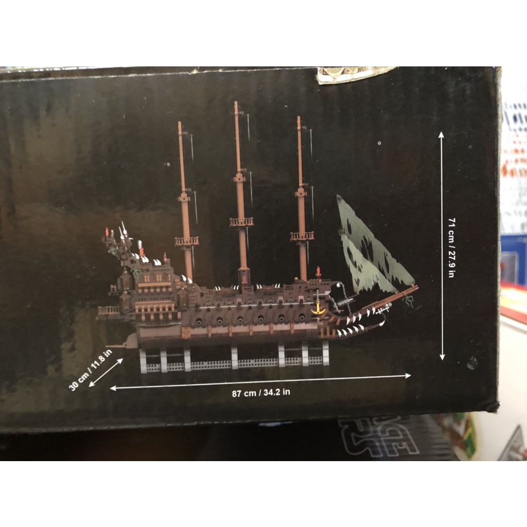 Đồ Chơi Lắp Ghép X 19073 Thuyền Người Hà Lan Bay 3652 Mảnh