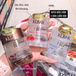 Lăn khử mùi đá khoáng