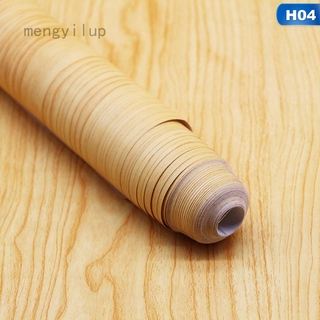 Giấy Dán Tường PVC Tự Dính Họa Tiết Vân Gỗ Trang Trí Phòng Khách / Phòng Ngủ