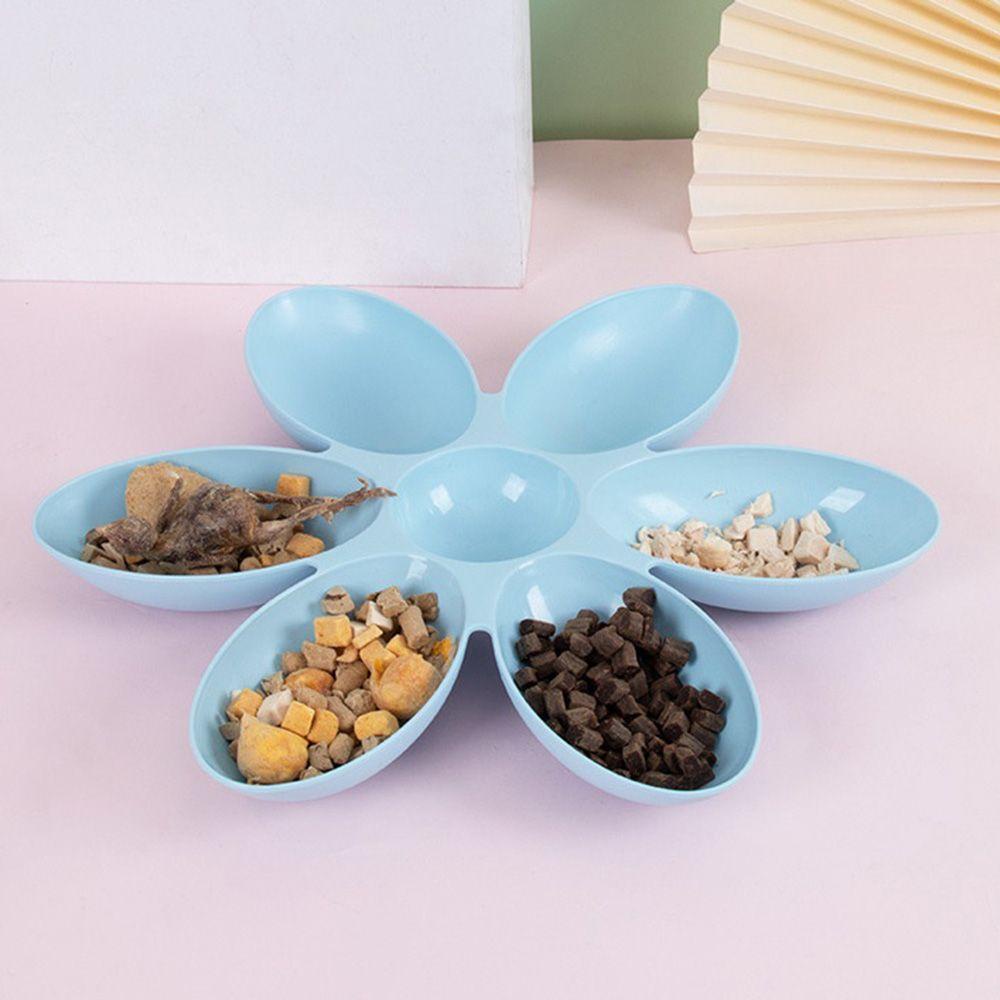 Bát Ăn Dặm Hình Cánh Hoa Chống Sặc Cho Thú Cưng