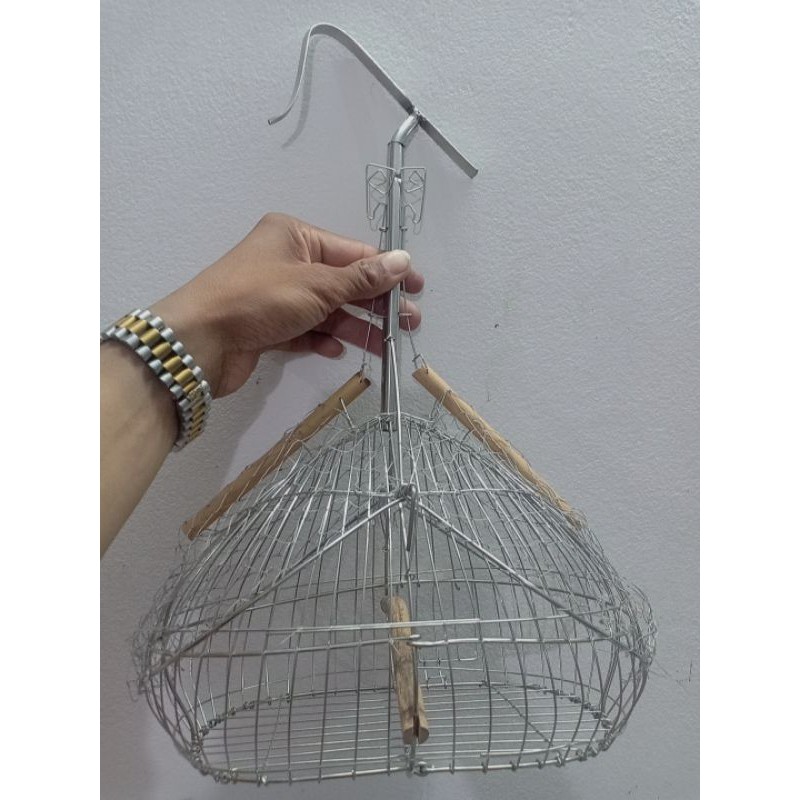 Lồng bẫy chim khuyên inox siêu nhạy cao cấp dáng đẹp - 00x00x00cm