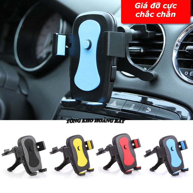 Giá Đỡ Điện Thoại Trên Ô Tô Xe Hơi Gắn Cửa Gió Điều Hòa, Kẹp Điện Thoại Chắc Chắn Điều Chỉnh Xoay 360 Độ Tiện Lợi | BigBuy360 - bigbuy360.vn