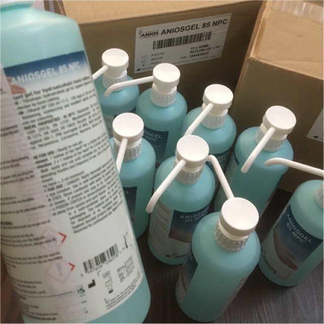 Dung dịch rửa tay khô sát khuẩn Anios Gel 500ml Pháp | BigBuy360 - bigbuy360.vn