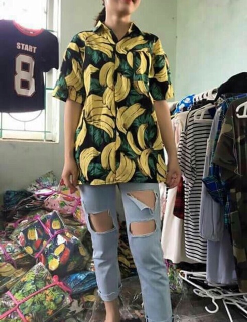 Bộ chuối nam nữ free size dưới 70kg chất thô | BigBuy360 - bigbuy360.vn