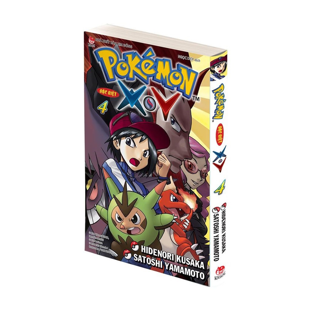 Sách - Box set POKÉMON Đặc Biệt X-Y Set Manga (6 Tập) - Tặng Poster