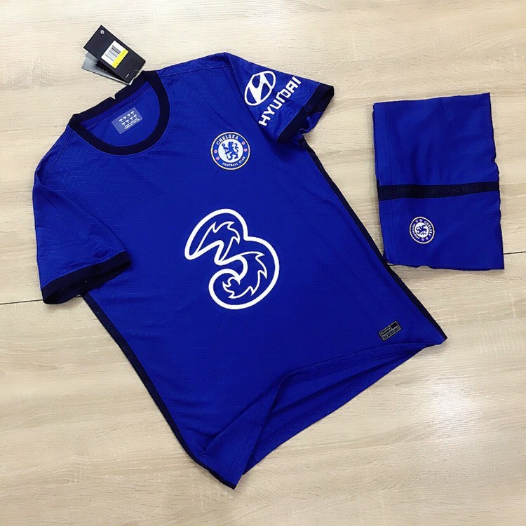 Áo Thể Thao Chelsea Xanh Dương Đậm Đẹp Vải Gai Thái Hai Mẫu - Quần Áo Đá Bóng PP Bởi Be Happy Sport | BigBuy360 - bigbuy360.vn