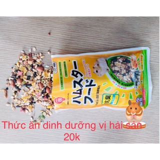 Thức ăn hải sản cho hamster