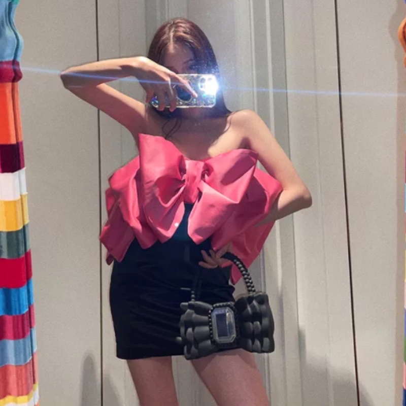 Váy cúp ngực nơ