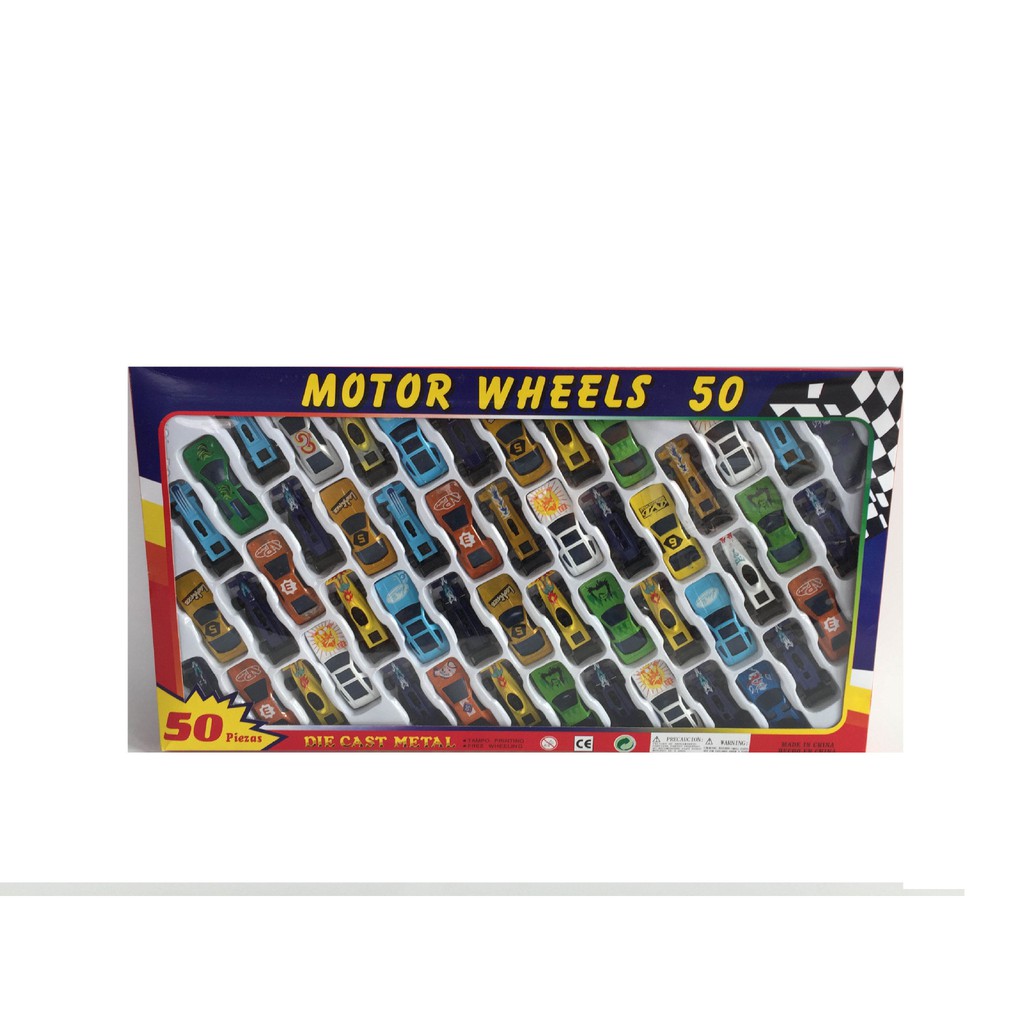 Set 50 mô hình ô tô bằng sắt cao cấp, siêu bền cho bé - GutyKids