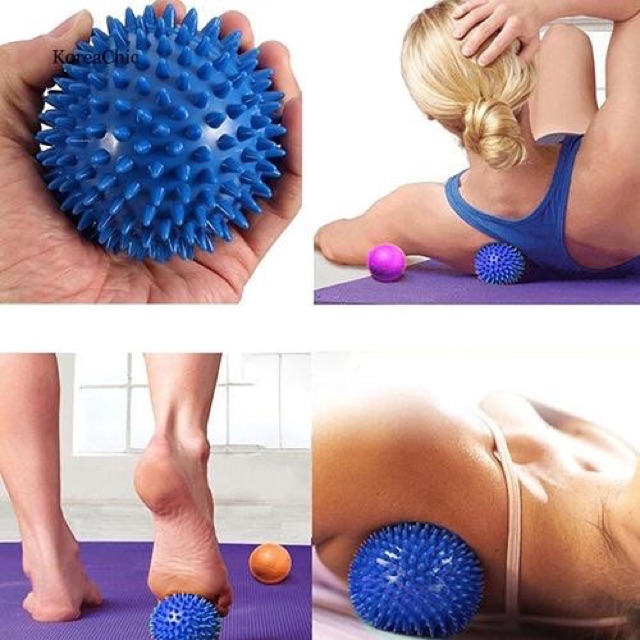 Bóng Gai hỗ trợ massage trị liệu yoga/GYM 6-9cm ( Màu Ngẫu Nhiên)