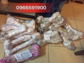 Xương bò sấy khô cho chó gặm