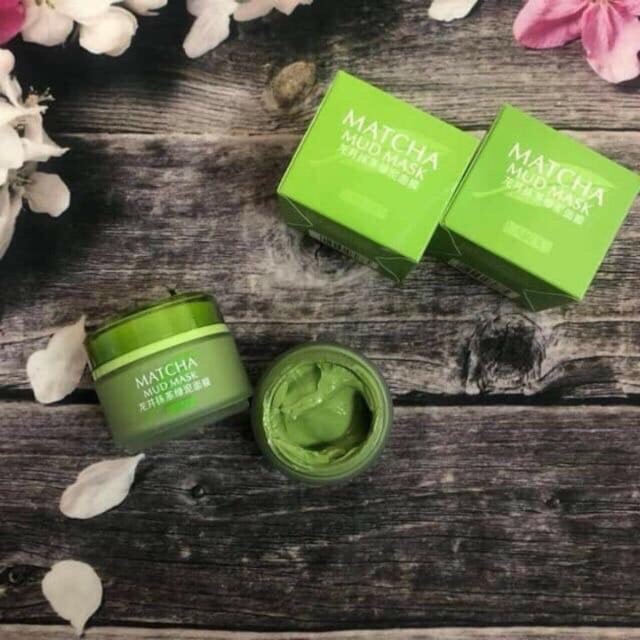 Mặt nạ bùn trà xanh Laikou Matcha Mud Mask nội địa Trung | Thế Giới Skin Care