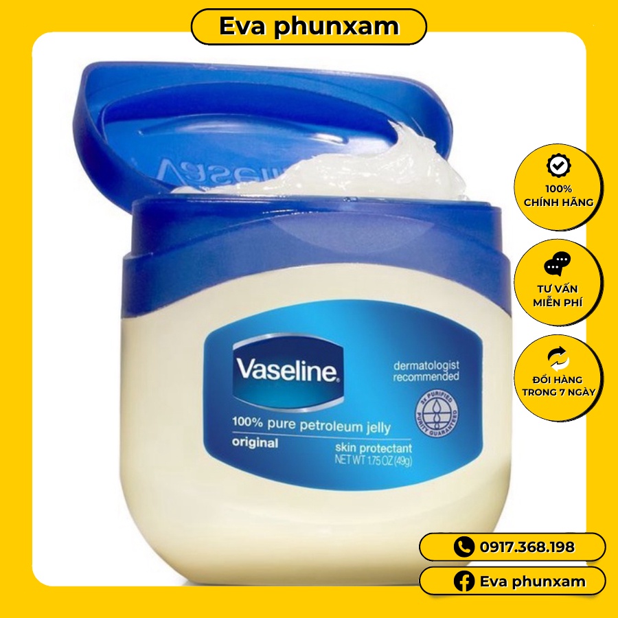 Sáp Dưỡng Ẩm Vaseline 49g Của Mỹ