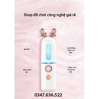 [XẢ KHO_FREESHIP] Máy Xông Mặt Mini (Máy Phun Sương Cầm Tay) Công Nghệ Nano