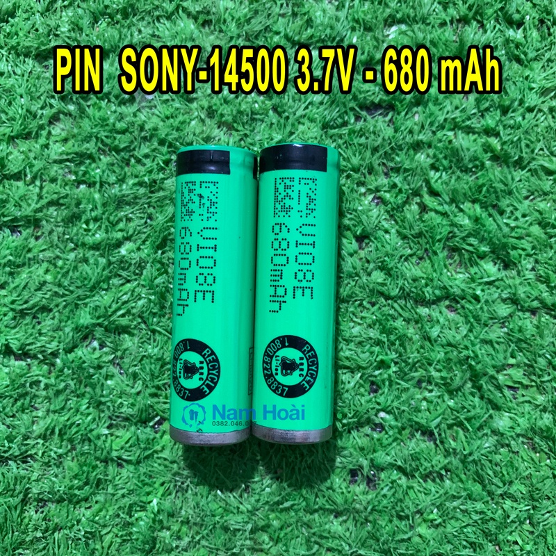 PIN LITHIUM SONY-14500 (số 5) - 680mah - 3.7V
