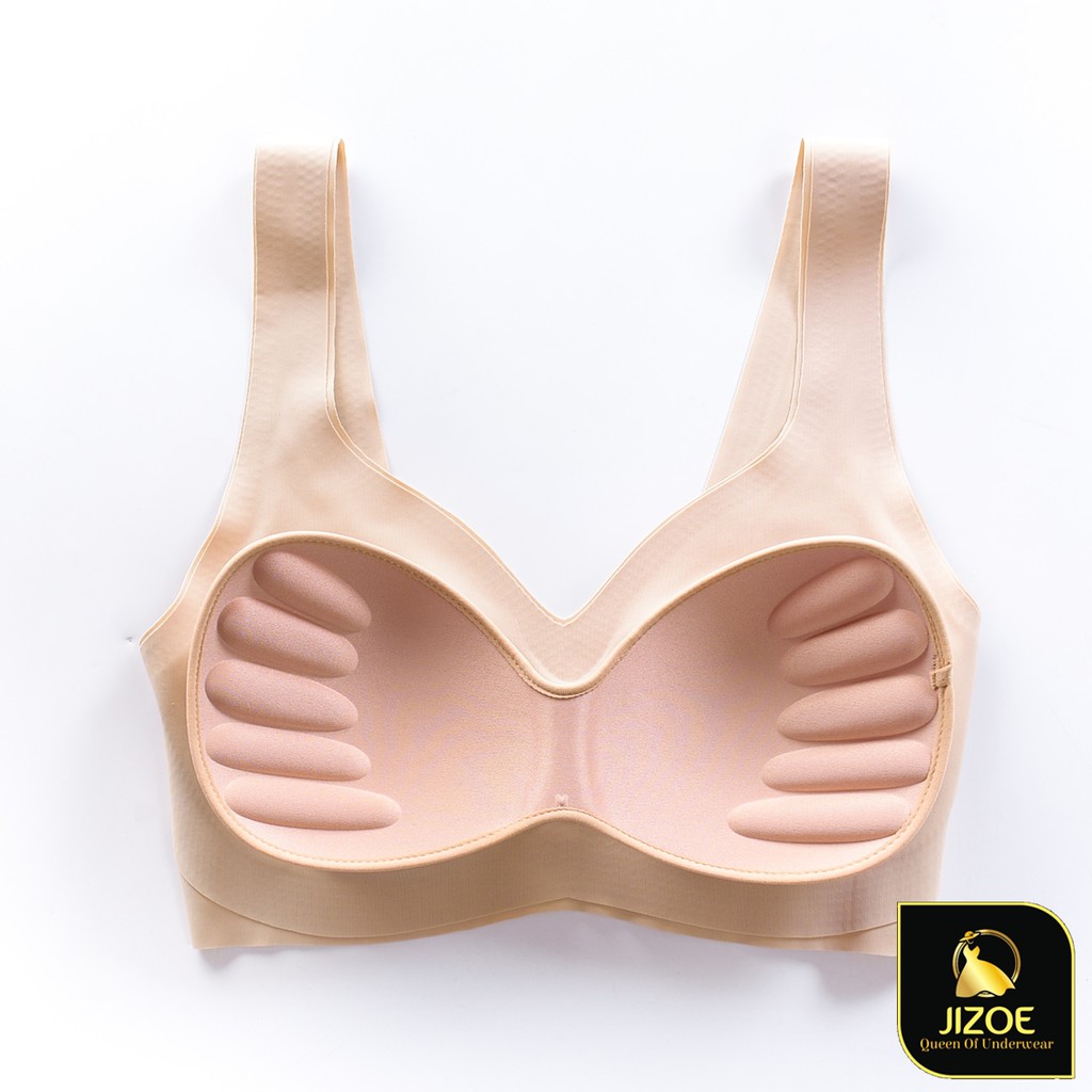 Áo bra nữ đẹp dễ thương tập GYM su đúc mút bàn tay tháo dời quai dày không đường may thoáng mát JIZOE ALT23