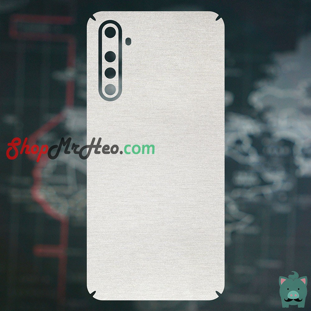 Skin Dán Mặt Sau Lưng Vân Nhôm OPPO Realme 6 - Realme 6 Pro - X50 - X50 5G