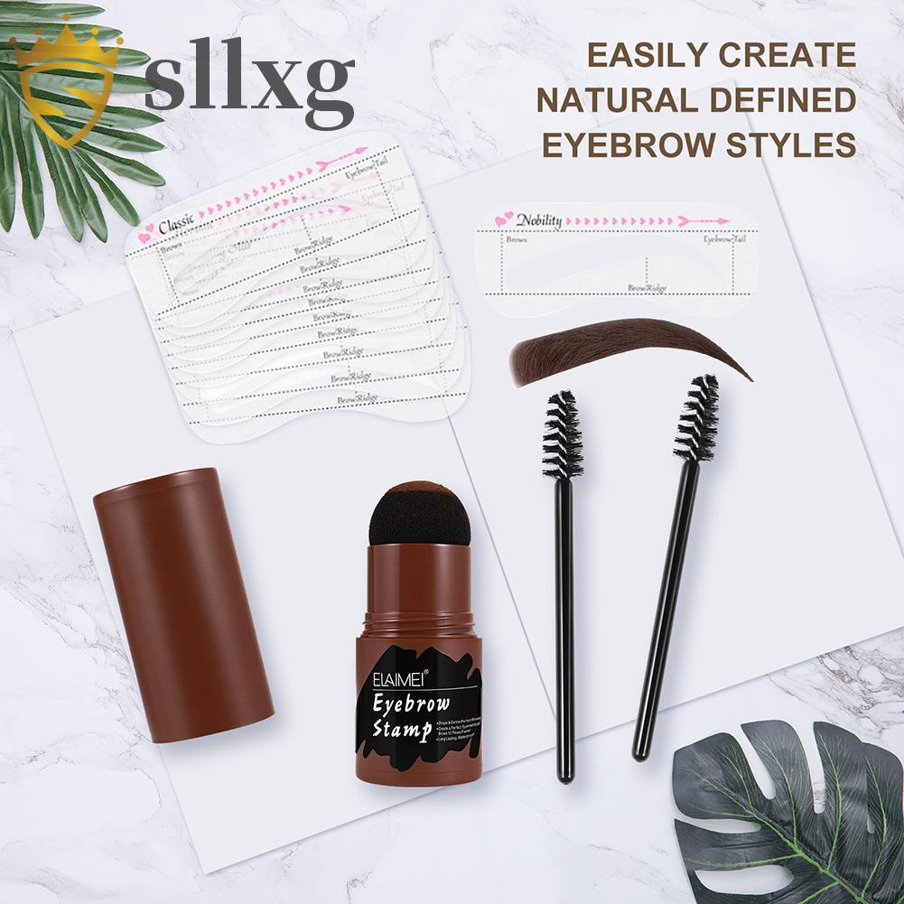 Bộ que con dấu mẫu nhuộm đường nét lông mày và đường tóc chống nước tái sử dụng được | BigBuy360 - bigbuy360.vn