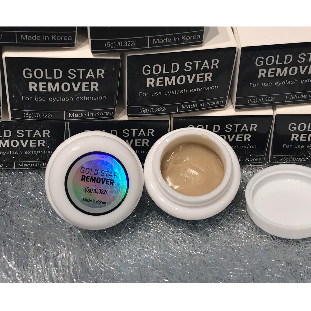 Sáp tháo mi Gold Star chính hãng Hàn Quốc