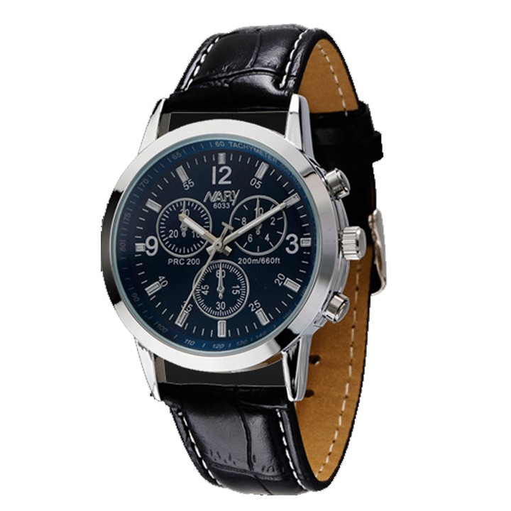 Đồng hồ nam/nữ Nary dây da chống nước SP253 (Nhiếu màu) | BigBuy360 - bigbuy360.vn