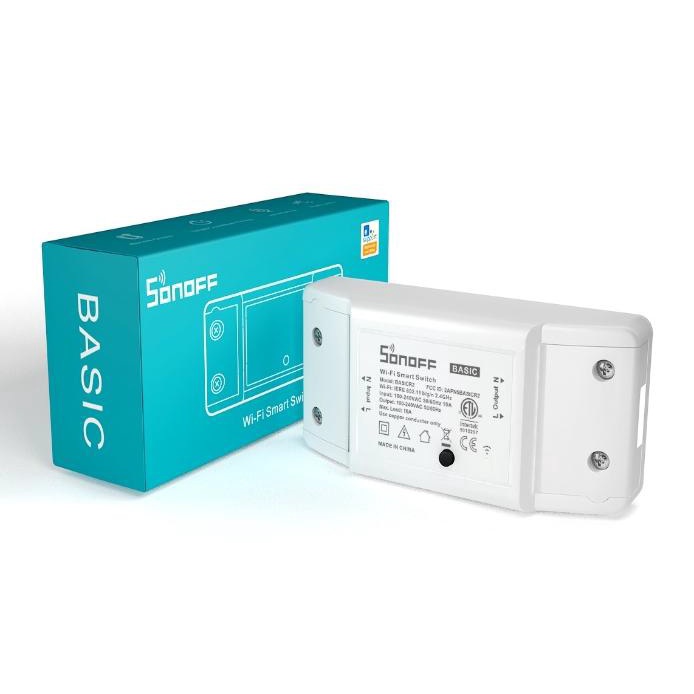 SONOFF BASIC R2 Công tắc WiFi Công tắc thông minh không dây Mô-đun được chứng nhận ETL