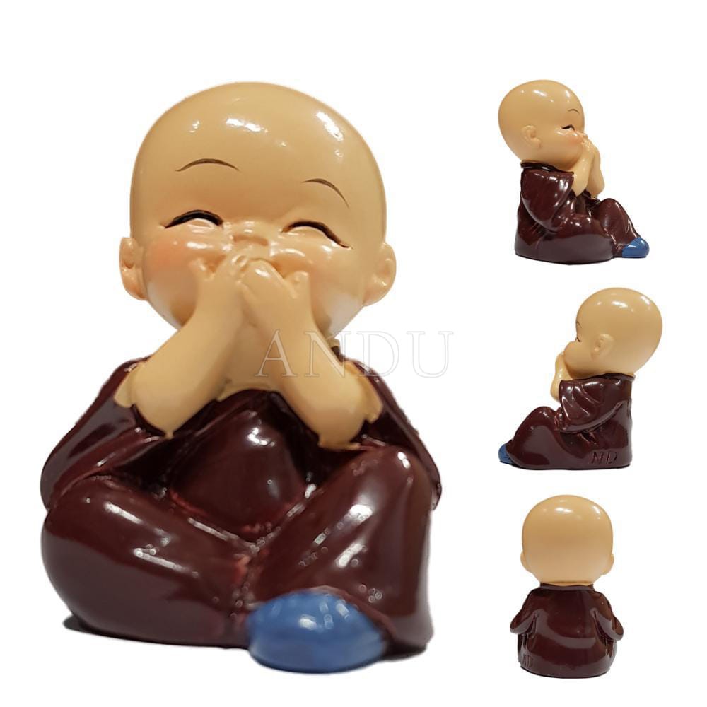 Bộ 4 Ông Tượng, Bớt Nghe, Bớt Nói, Bớt Nhìn Chất Liệu Thạch Cao Tráng Bột Đá