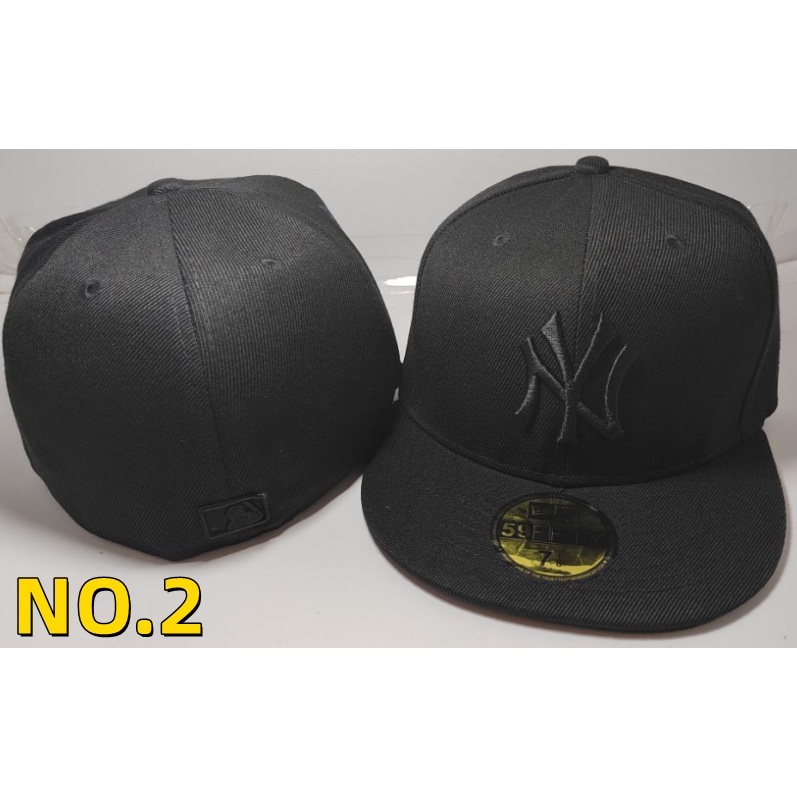 Mũ Lưỡi Trai Phẳng Mẫu MLB 59 Fifty New York Yankees Cổ Điển 6 Kiểu Dáng Co Giãn Cho Nam Và Nữ