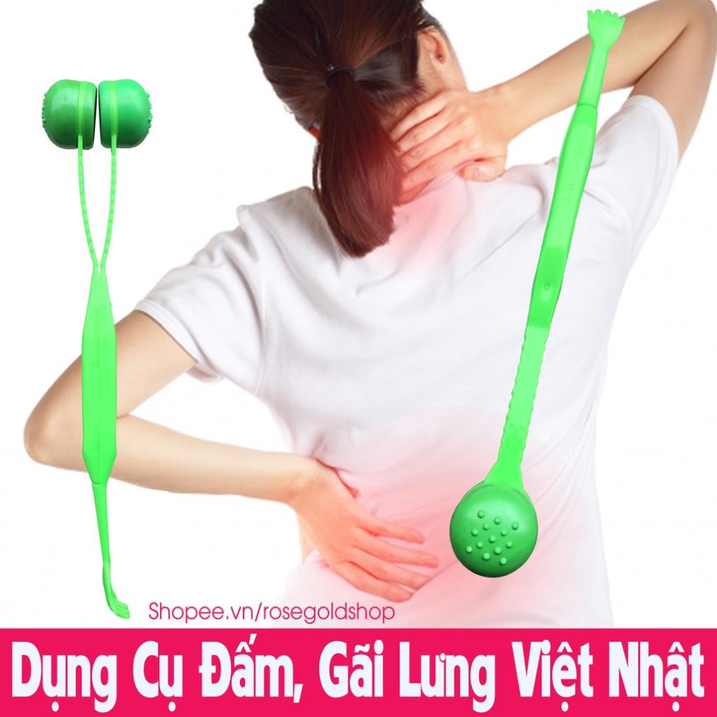 Dụng Cụ Đấm, Gãi Lưng Việt Nhật - Tiện Lợi & Sảng Khoái [Thanh Mai Shop]