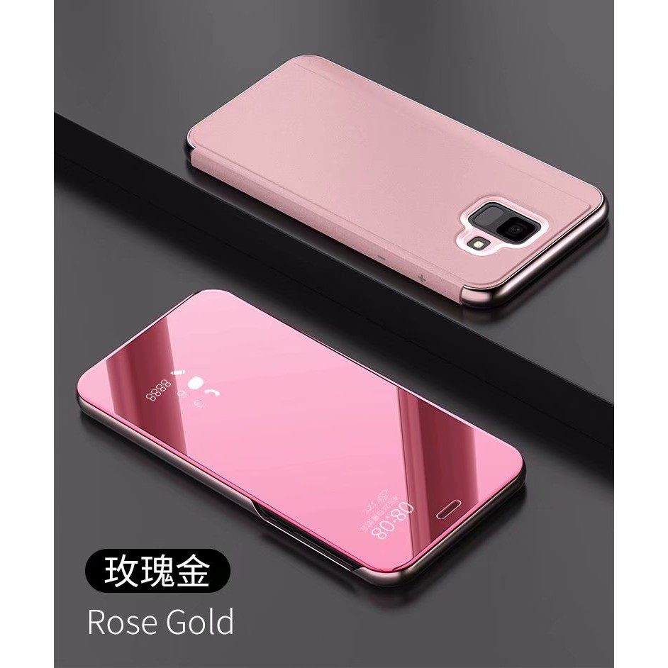 Ốp Lưng TráNg Gương Cho Samsung Galaxy J4 J6 Plus J8 2018