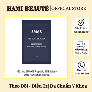 Mặt nạ phục hồi dịu da,dưỡng ẩm Smas Peptide Silk Mask