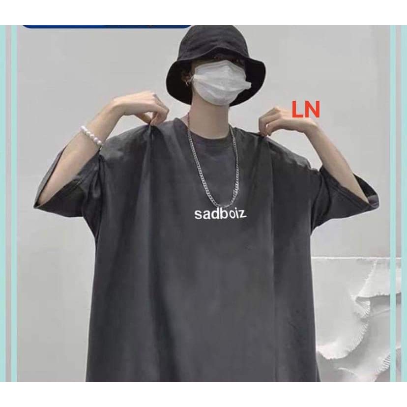 Áo phông  nam nữ sad   Chất cotton su  LN35H