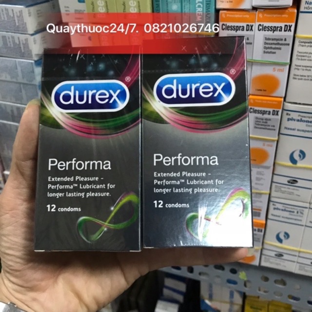 ✅BAO CAO SU DUREX PERFORMA (chính hãng 12 cái)