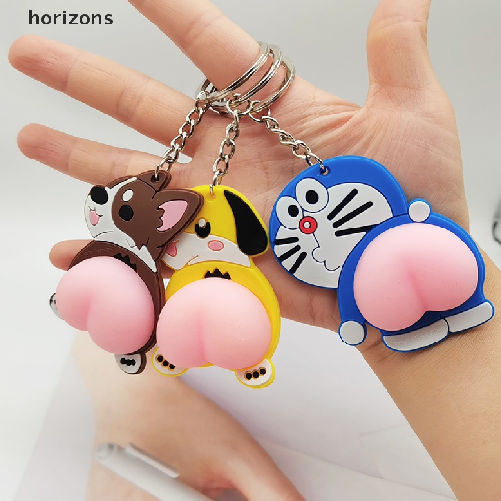 Móc Khóa Đồ Chơi Fidget Spinner HìNh BúP Bê Bóp Xả Stress