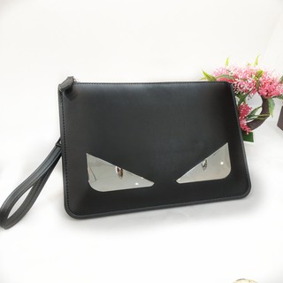 Ví Clutch Cầm Tay SIÊU CẤP Mắt Vàng ⚜️FREE SHIP⚜️họa tiết phong cách thời thượng! (G_Shop)