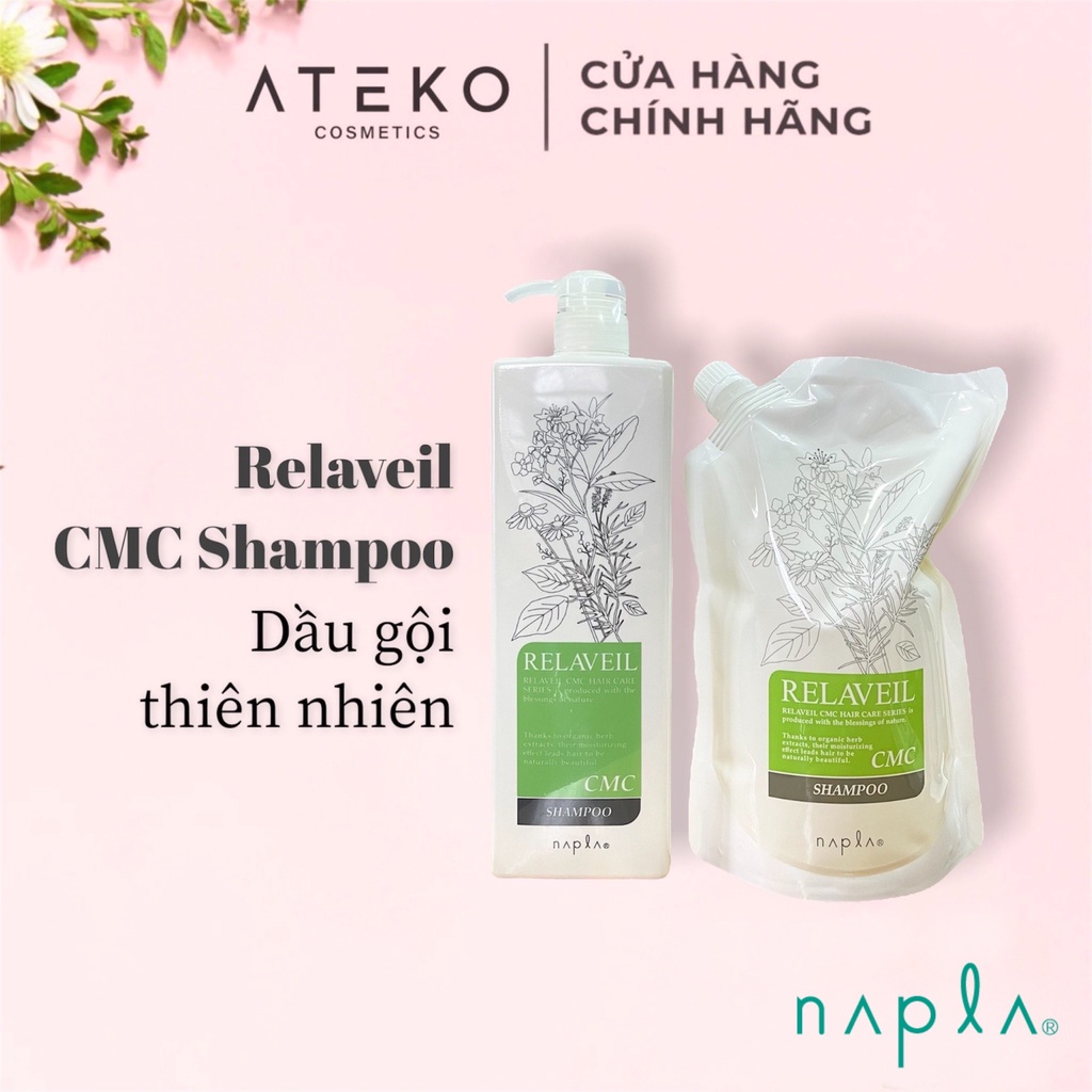 Dầu Gội Thiên Nhiên CMC Relaveil Napla Nhật Bản