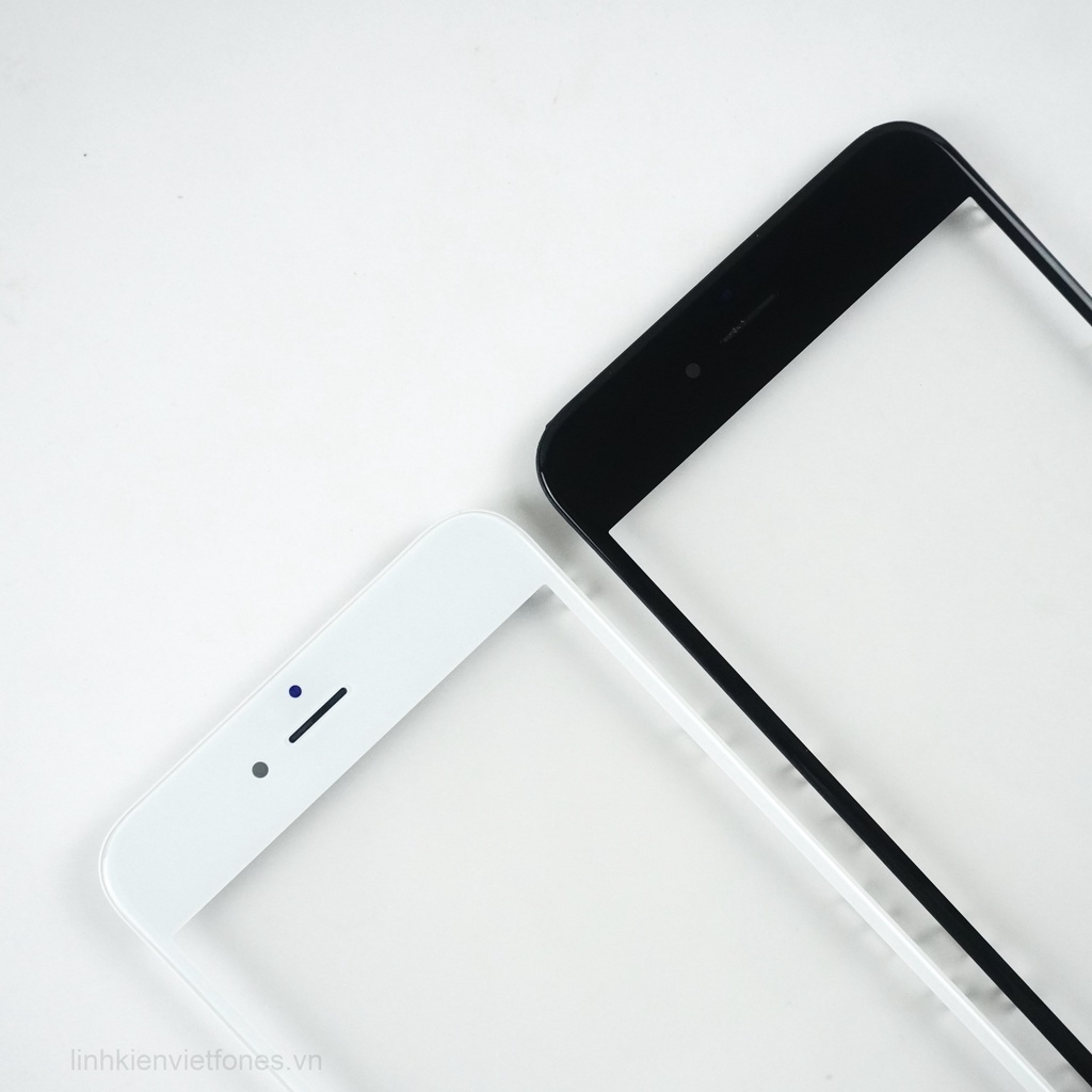 Mặt kính Liền Ron Ép Kính iP6 Plus (Trắng/ Đen)