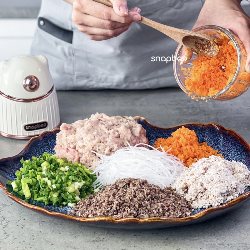 Máy Xay Thịt Snapbee BL200 - Máy Xay Đa Năng 2 Cối, 2 Lưỡi Dao