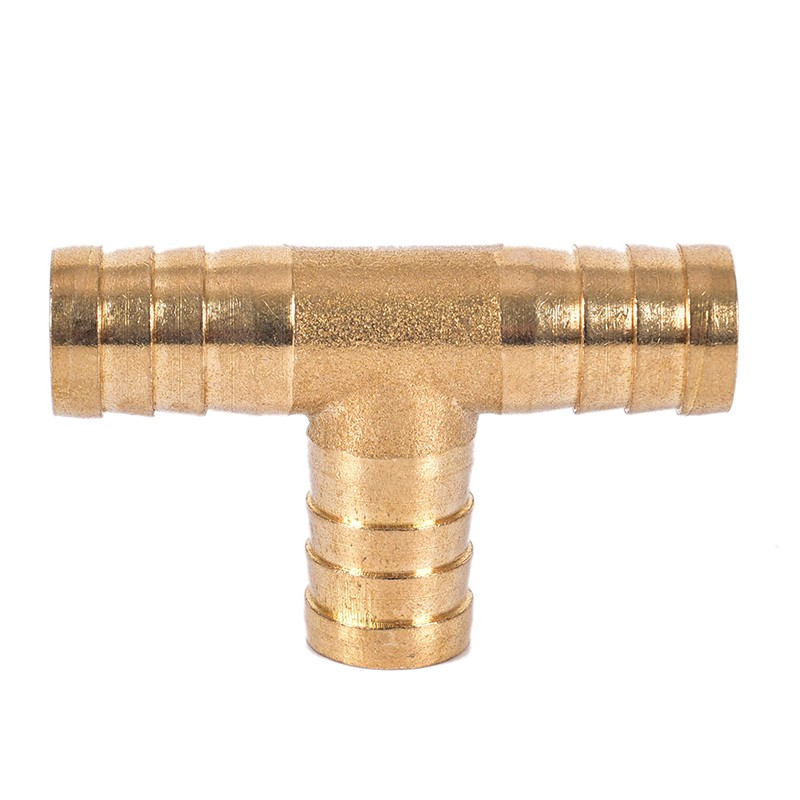 1 Đầu Nối Ống Nhiên Liệu 3 Chiều 6~16mm Bằng Đồng Thau