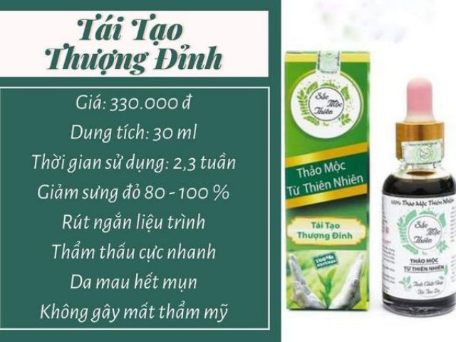 GIẢM MỤN THÂM NÁM TÁI TẠO DA SẮC MỘC THIÊN