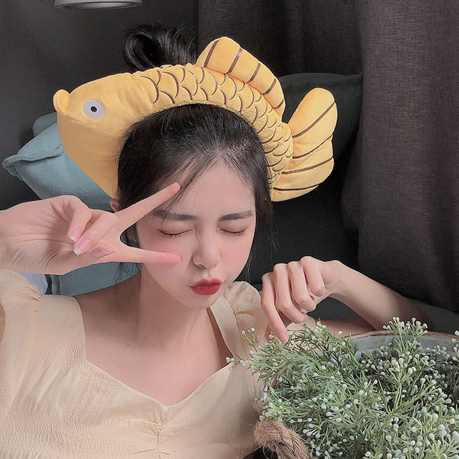 Băng Đô Cài Tóc Hình Thú Đáng Yêu Phong Cách Hàn Quốc