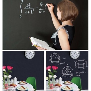 Decal bảng đen viết phấn ( đủ size) x200cm