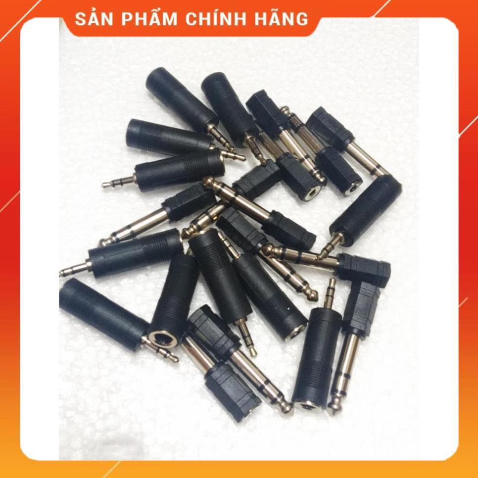 [Hàng chuẩn loại 1] Jack chuyển đổi từ 6.5 mm sang 3.5 mm và ngược lại