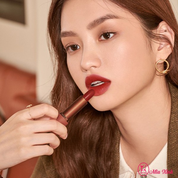 SON THỎI [ESPOIR] Lipstick Nowear Gentle Matte #RedMeetsCafé