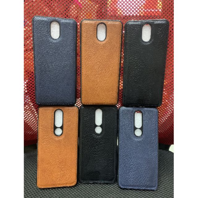 Ốp Nokia 3.1 ,Nokia X5 ( 5.1plus )dẻo kiểu da