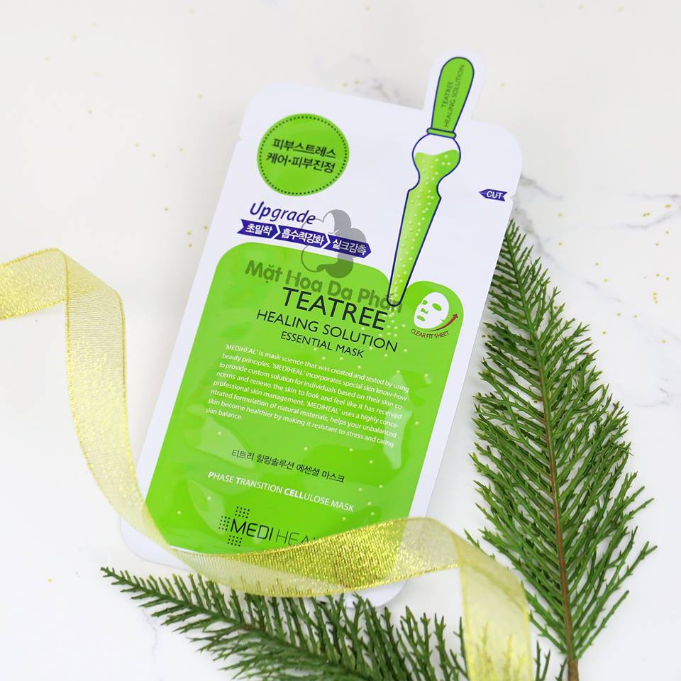 Mặt Nạ Mediheal Teatree Healing Solution Essential Mask