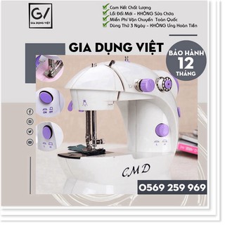 [Hàng Cao Cấp] Máy khâu mini gia đình tiện dụng, máy khâu mini 2 chế độ nhanh chậm có đèn LED, tặng kèm 4 cuộn chỉ .