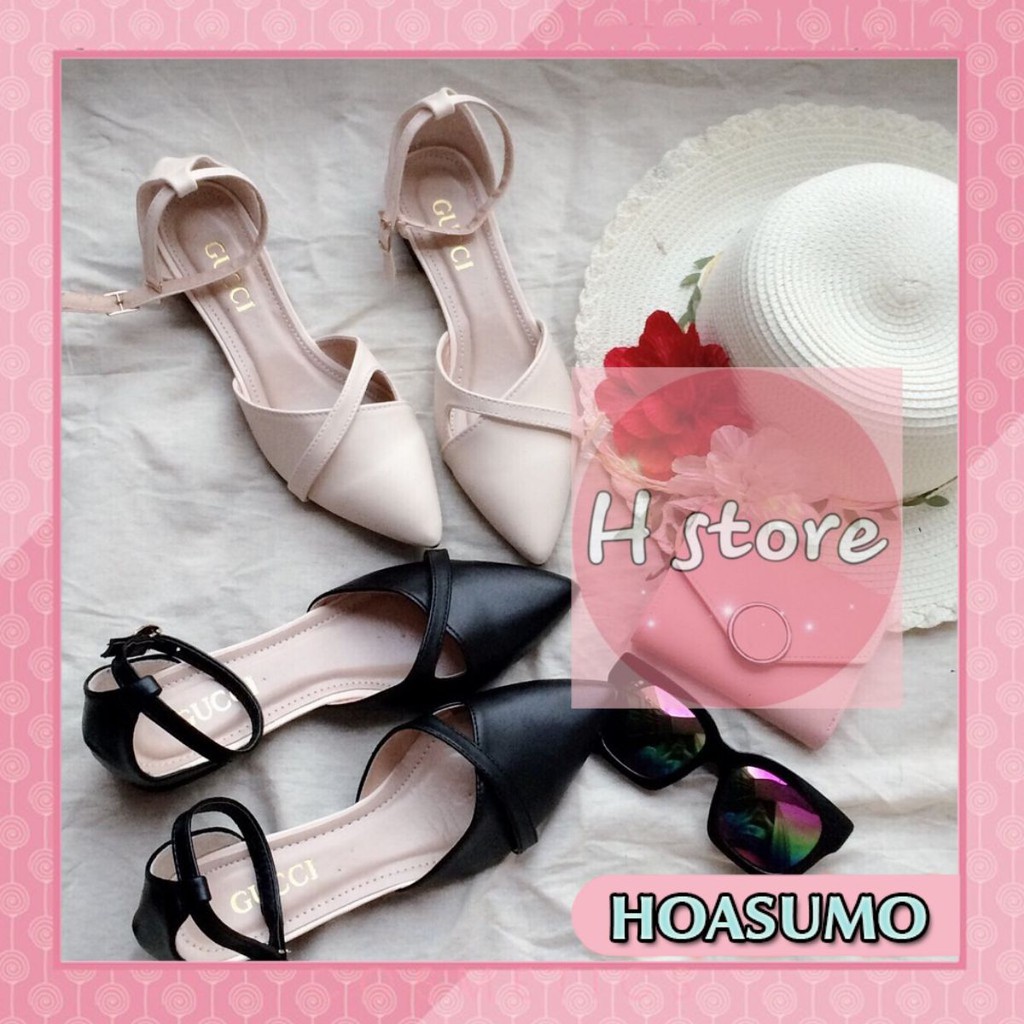 [Form rộng lùi 1 size] giày sandal mũi chéo | BigBuy360 - bigbuy360.vn