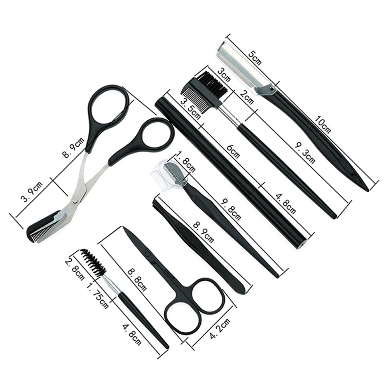 Bộ Dụng Cụ Tỉa Lông Mi Lông Mày Đa Năng YOUYO Dành Cho Nam Và Nữ